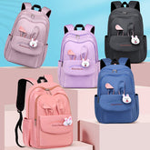 Fun Travel School Kit: Kids Backpack, Owl Sharpener, Gel Pen, Macaroon Pencils